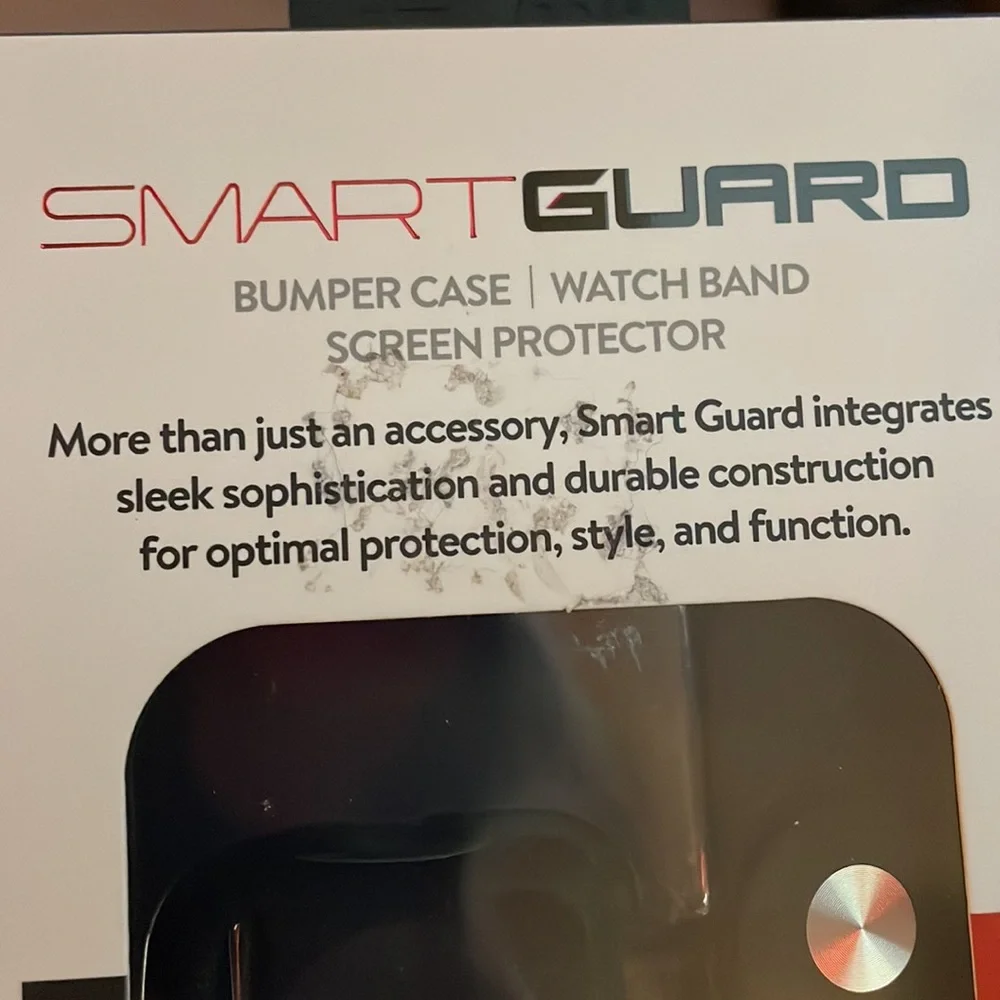 NWT Smart Guard Bumper Case Watch Band Screen Protector
